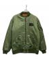 FAT（エフエーティー）の古着「MA-1ジャケット」｜グリーン