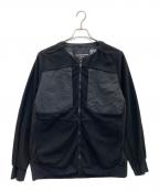WHITE MOUNTAINEERINGホワイトマウンテ二アニング）の古着「ZIPPED JACKET」｜ブラック