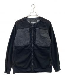 WHITE MOUNTAINEERING（ホワイトマウンテ二アニング）の古着「ZIPPED JACKET」｜ブラック