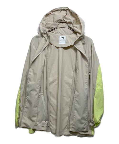 Y-3（ワイスリー）Y-3 (ワイスリー) ナイロンジャケット ベージュ サイズ:Sの古着・服飾アイテム