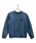 stussy（ステューシー）の古着「ラスタサークルロゴスウェット」｜ブルー