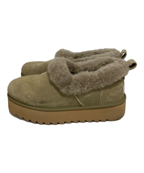 UGG（アグ）UGG (アグ) I-Nita Platform ベージュ サイズ:25の古着・服飾アイテム