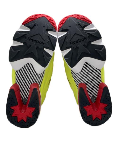 REEBOK（リーボック）REEBOK (リーボック) INSTAPUMP FURY 94 100074910 イエロー×レッド サイズ:29cmの古着・服飾アイテム