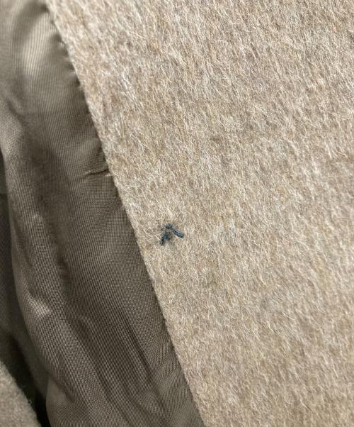 FURSAC（フルサック）FURSAC (フルサック) ダブルブレストブラッシュドコート ブラウン サイズ:46の古着・服飾アイテム