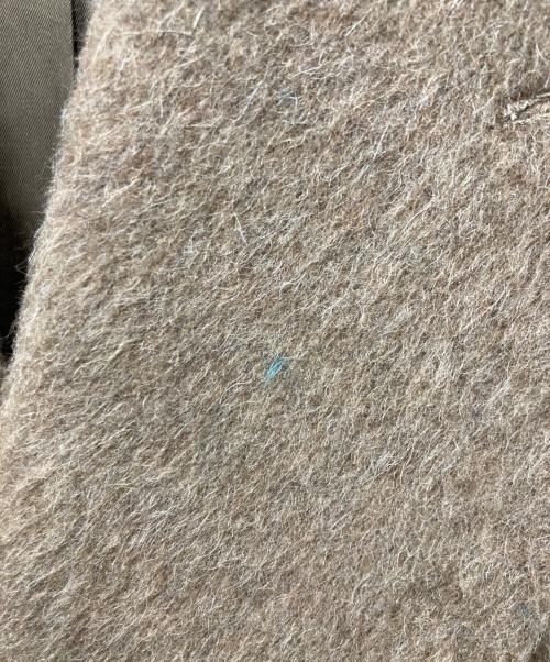 FURSAC（フルサック）FURSAC (フルサック) ダブルブレストブラッシュドコート ブラウン サイズ:46の古着・服飾アイテム