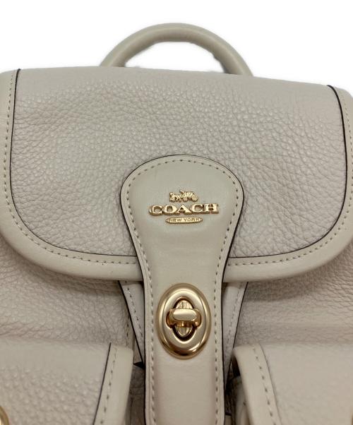 COACH（コーチ）COACH (コーチ) ハドリー バックパック ホワイトの古着・服飾アイテム