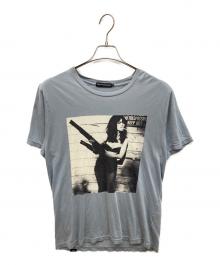 Thee Hysteric XXX（ジィ ヒステリックトリプルエックス）の古着「プリントTシャツ」｜グレー