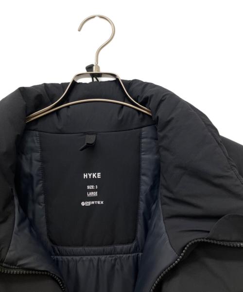 HYKE（ハイク）HYKE (ハイク) edition (エディション) PERTEX GEN2 JACKET Exclusive for Edition ブラック サイズ:3の古着・服飾アイテム