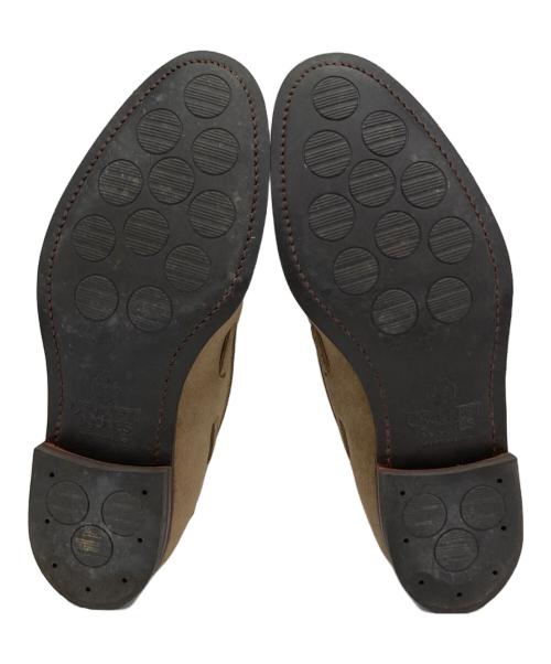 Crockett & Jones（クロケット＆ジョーンズ）Crockett & Jones (クロケット＆ジョーンズ) タッセルローファー ベージュ サイズ:7の古着・服飾アイテム