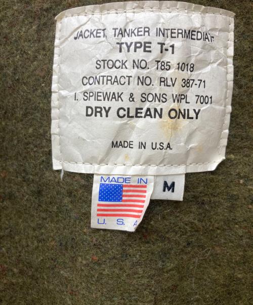 SPIEWAK（スピワック）SPIEWAK (スピワック) T-1 タンカースジャケット オリーブ サイズ:Mの古着・服飾アイテム