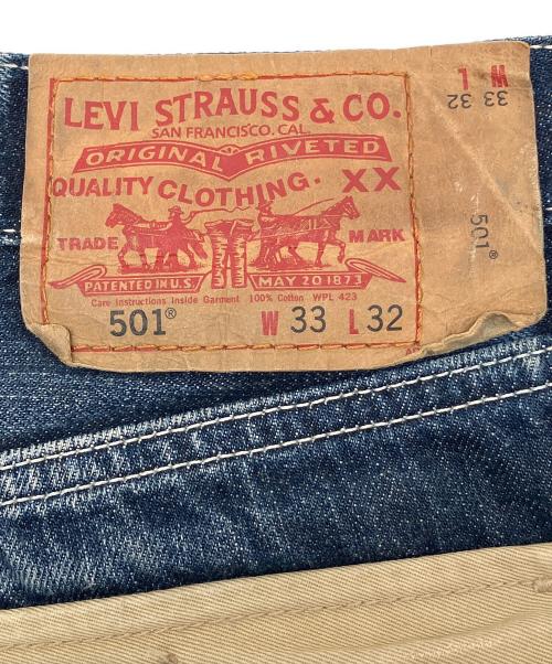 LEVI'S（リーバイス）LEVI'S (リーバイス) 00s 501デニムパンツ　2008年9月製　釦裏P85 インディゴ サイズ:W33×L32の古着・服飾アイテム