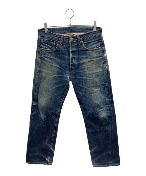 LEVI'S VINTAGE CLOTHING（リーバイス ビンテージ クロージング）LEVI'S VINTAGE CLOTHING (リーバイス ビンテージ クロージング) 00s 復刻501XXセルビッチデニムパンツ 2008年4月製 1955復刻 赤耳 Vステッチ インディゴ サイズ:W33×L36の古着・服飾アイテム