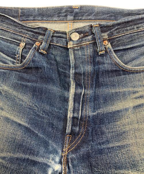 LEVI'S VINTAGE CLOTHING（リーバイス ビンテージ クロージング）LEVI'S VINTAGE CLOTHING (リーバイス ビンテージ クロージング) 00s 復刻501XXセルビッチデニムパンツ 2008年4月製 1955復刻 赤耳 Vステッチ インディゴ サイズ:W33×L36の古着・服飾アイテム
