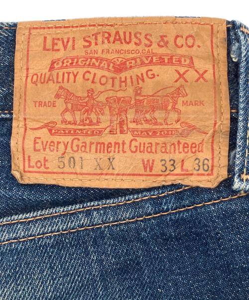 LEVI'S VINTAGE CLOTHING（リーバイス ビンテージ クロージング）LEVI'S VINTAGE CLOTHING (リーバイス ビンテージ クロージング) 00s 復刻501XXセルビッチデニムパンツ 2008年4月製 1955復刻 赤耳 Vステッチ インディゴ サイズ:W33×L36の古着・服飾アイテム