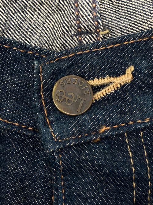 LEE（リー）LEE (リー) 101Zデニムパンツ 1952年復刻モデル 復刻センター赤タグ ユニオンチケット 古着 インディゴ サイズ:W33×L34の古着・服飾アイテム