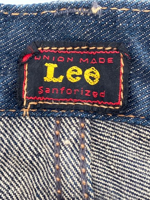 LEE（リー）LEE (リー) 101Zデニムパンツ 1952年復刻モデル 復刻センター赤タグ ユニオンチケット 古着 インディゴ サイズ:W33×L34の古着・服飾アイテム