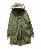 US ARMYユーエスアーミー）の古着「M-65 フィッシュテールパーカー」｜オリーブ