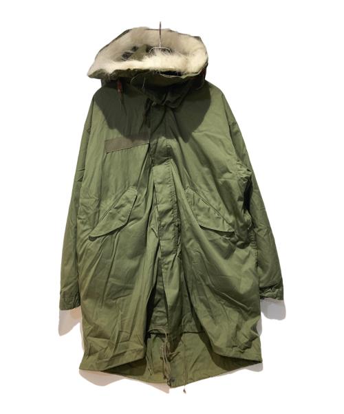 US ARMY（ユーエスアーミー）US ARMY (ユーエスアーミー) M-65 フィッシュテールパーカー オリーブ サイズ:Mの古着・服飾アイテム