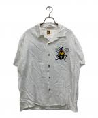 HUMAN MADE×studio sevenヒューマンメイド×スタジオセブン）の古着「オープンカラーシャツ」｜ホワイト