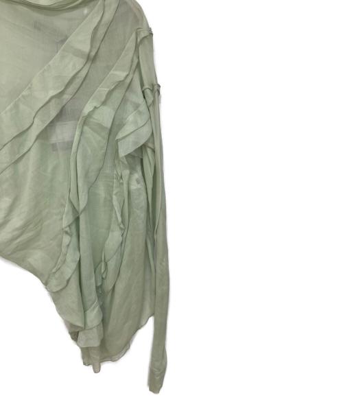 KIKO KOSTADINOV（キコ・コスタディノフ）KIKO KOSTADINOV (キコ・コスタディノフ) CHACOBSA BLOUSE グリーン サイズ:34 未使用品の古着・服飾アイテム