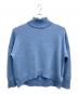 CINOH（チノ）の古着「ステッチオーバーニット」｜ブルー