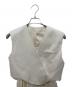 中古・古着 Ameri (アメリ) WAVE VEST WITH FLARE DRESS アイボリー サイズ:M 未使用品：14000円