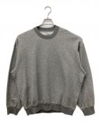 sssteinシュタイン）の古着「25AW YAK/COTTON SWEAT LS」｜グレー