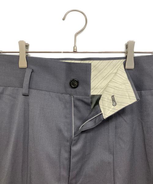 Ujoh（ウジョー）UJOH (ウジョー) STUDIOUS (ステュディオス) 別注 スリットフレアパンツ グレー サイズ:3の古着・服飾アイテム