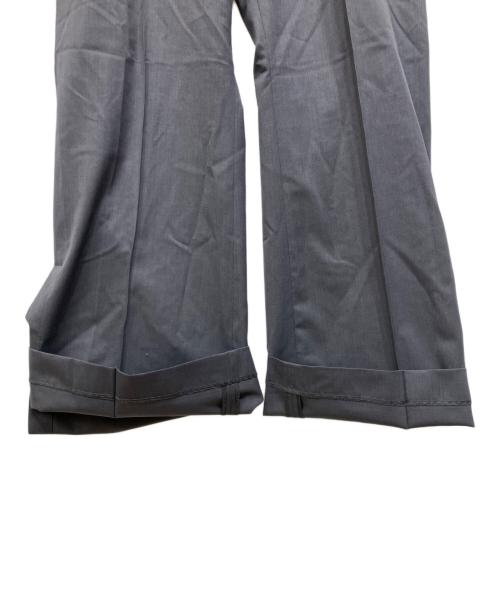 Ujoh（ウジョー）UJOH (ウジョー) STUDIOUS (ステュディオス) 別注 スリットフレアパンツ グレー サイズ:3の古着・服飾アイテム