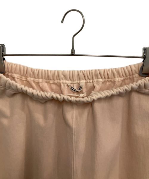 AURALEE（オーラリー）AURALEE (オーラリー) SUPER MILLED SWEAT PANTS ピンク サイズ:5の古着・服飾アイテム