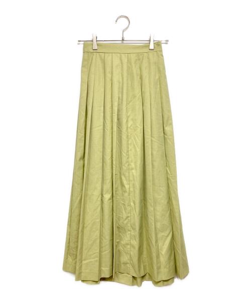 Ameri（アメリ）Ameri (アメリ) SHORT JACKET WITH PLEATS WRAP SKIRT ライトグリーン サイズ:Sの古着・服飾アイテム