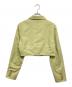 中古・古着 Ameri (アメリ) SHORT JACKET WITH PLEATS WRAP SKIRT ライトグリーン サイズ:S：12000円