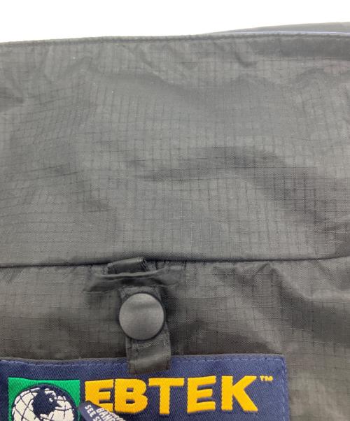Eddie Bauer（エディーバウアー）Eddie Bauer (エディーバウアー) EBTEK ゴアテックス ナイロンジャケット ネイビー×ブラック サイズ:Sの古着・服飾アイテム