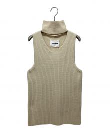 JIL SANDER（ジルサンダー）の古着「Knit Top」｜アイボリー