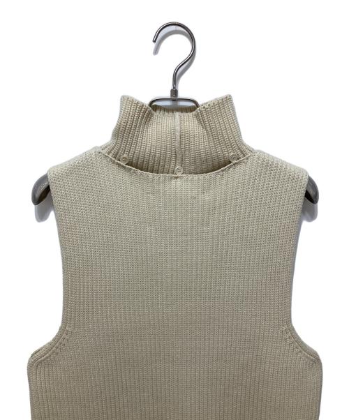 JIL SANDER（ジルサンダー）JIL SANDER (ジルサンダー) Knit Top アイボリー サイズ:SIZE38の古着・服飾アイテム