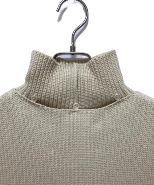 JIL SANDER（ジルサンダー）JIL SANDER (ジルサンダー) Knit Top アイボリー サイズ:SIZE38の古着・服飾アイテム
