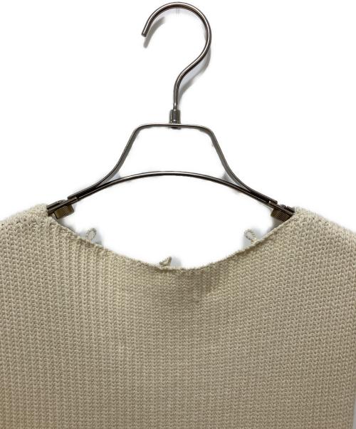 JIL SANDER（ジルサンダー）JIL SANDER (ジルサンダー) Knit Top アイボリー サイズ:SIZE38の古着・服飾アイテム