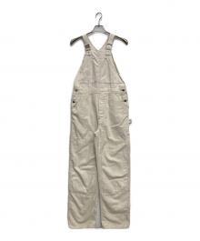UNUSED（アンユーズド）の古着「10oz denim overall」｜アイボリー