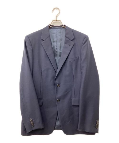 PRADA（プラダ）PRADA (プラダ) モヘアウール テーラードジャケット ネイビー サイズ:50Rの古着・服飾アイテム