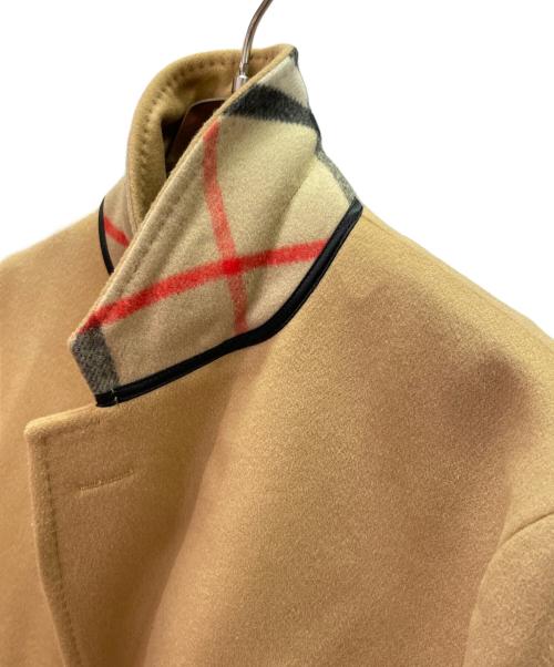 BURBERRY LONDON（バーバリーロンドン）BURBERRY LONDON (バーバリーロンドン) ウールカシミヤ チェスターコート キャメル サイズ:48の古着・服飾アイテム