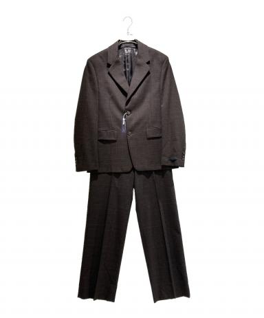 イタリア製★ PRADA プラダ 通年 総裏★ 高級 グレンチェック セットアップ スーツ Sz.50R メンズ 3090062910345520_01_4668w.jpeg