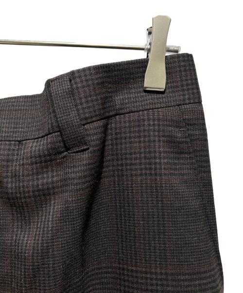 PRADA（プラダ）PRADA (プラダ) グレンチェックセットアップスーツ ブラウン サイズ:46Rの古着・服飾アイテム