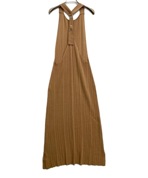 PHOTOCOPIEU（フォトコピュー）PHOTOCOPIEU (フォトコピュー) ニットワンピース ベージュ サイズ:38の古着・服飾アイテム