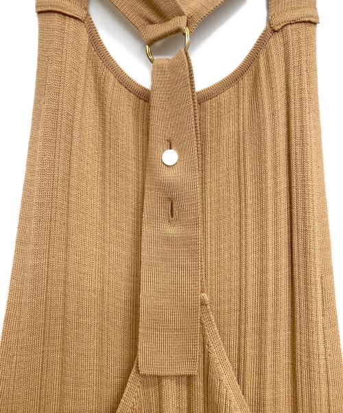 PHOTOCOPIEU（フォトコピュー）PHOTOCOPIEU (フォトコピュー) ニットワンピース ベージュ サイズ:38の古着・服飾アイテム