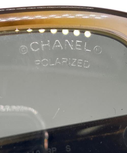 CHANEL（シャネル）CHANEL (シャネル) スクエア シェイプ サングラス ブラウン サイズ:54□18 140の古着・服飾アイテム
