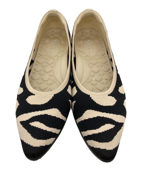 VIVAIA（ビバイア）VIVAIA (ビバイア) ポインテッドトゥパンプス ベージュ サイズ:37.5の古着・服飾アイテム