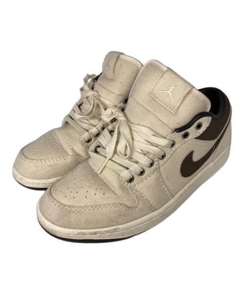 NIKE（ナイキ）NIKE (ナイキ) Air Jordan 1 Low PRM アイボリー サイズ:27.5cmの古着・服飾アイテム