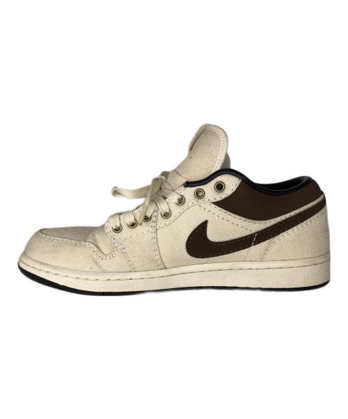 NIKE（ナイキ）NIKE (ナイキ) Air Jordan 1 Low PRM アイボリー サイズ:27.5cmの古着・服飾アイテム