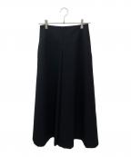 HARUNOBUMURATAハルノブ ムラタ）の古着「ウールフレアスカート」｜ブラック
