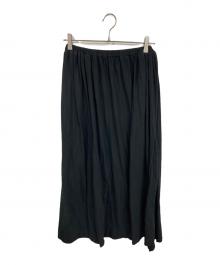 Humoresque（ユーモレスク）の古着「ギャザースカート」｜ブラック